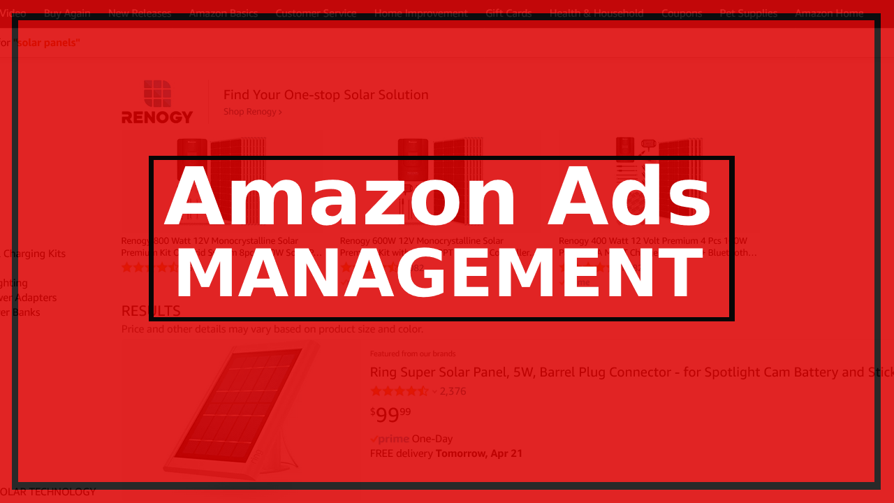 Amazon Ads management